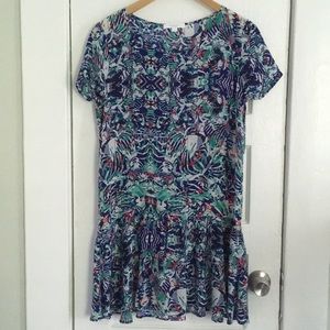 💯% Silk Piperlime Dress